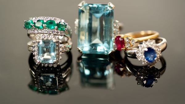 Colored Stone Engagement Rings for the Unique Bride-to-Be