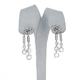 BVLGARI Diamond Rose Cut Dangling Earrings, 18k