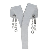 BVLGARI Diamond Rose Cut Dangling Earrings, 18k