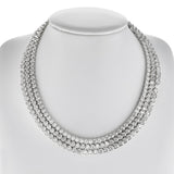 Van Cleef & Arpels Pery et Fils Three Line Diamond Necklace, 18k