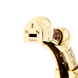 René Boivin Diamond and Ruby Sliding Interchangeable Bangle