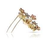 1940s Van Cleef & Arpels Hawaiian Snowflake Brooch, 18k