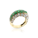 Van Cleef & Arpels Emerald and Diamond Ring, 18k