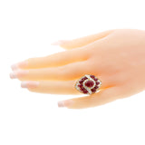 BVLGARI Ruby and Diamond Cocktail Ring, 18k