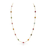 Multi-Tourmaline Necklace, 18k