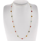 Multi-Tourmaline Necklace, 18k