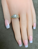 Van Cleef & Arpels 0.50 ct. Center Diamond with 2 cts. Diamonds Floral Ring