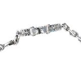 Van Cleef & Arpels Turquoise 5-Motif Alhambra Bracelet, 18k