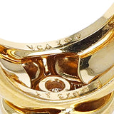 Van Cleef & Arpels Clover Ring with Round Diamond, 18K