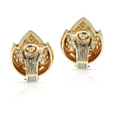 Van Cleef & Arpels Leaf Earrings with 5 cts. Diamonds, 18K