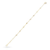 Large Diamond Slices Bracelet, 18K