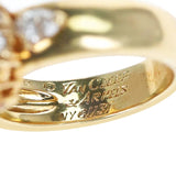 Van Cleef & Arpels Round Ruby Ring with Diamonds, 18k