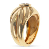 Paris Van Cleef & Arpels 0.48ct. Bezel-Set Round Solitaire Diamond Cocktail Ring