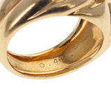 Paris Van Cleef & Arpels 0.48ct. Bezel-Set Round Solitaire Diamond Cocktail Ring