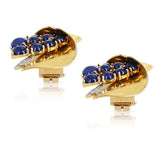 Mauboussin Reflection Collection Sapphire Cabochon and Diamond Earrings