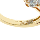 Van Cleef & Arpels 2.50 ct. Diamonds Double Fleurette Ring