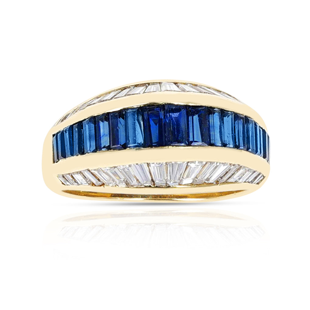 Cartier sapphire diamond ring Clearance