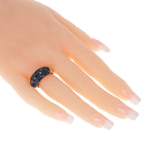 Van Cleef & Arpels Mystery-Set Sapphire Ring with French Marks