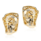 Van Cleef & Arpels Three-Step Cocktail Earrings with 3.20 carat Diamonds, 18K