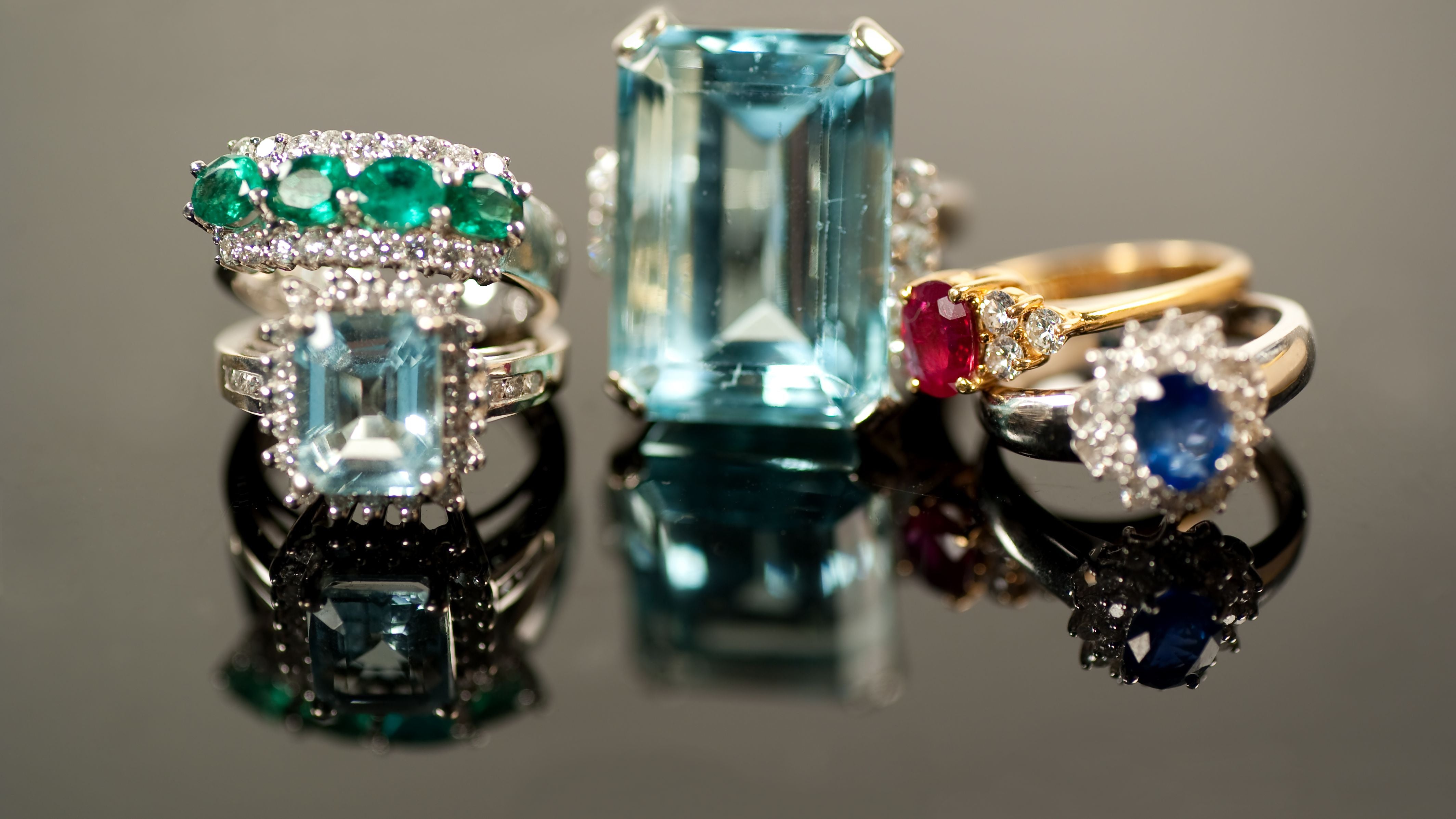 Colored Stone Engagement Rings for the Unique Bride-to-Be – DDeco Jewels