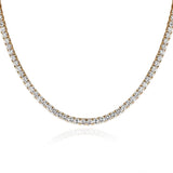 Cartier 17 ct. Diamond Tennis Necklace, 18k Yellow Gold