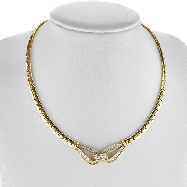 Cartier George L’enfant Diamond and Gold Necklace, 18k