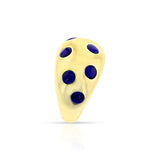 Van Cleef & Arpels Plique a Jour Enamel Ring, 18k