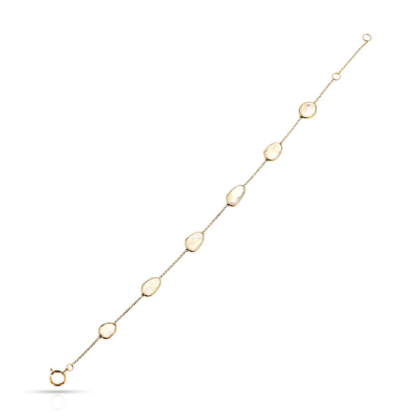 Moonstone Bracelet, 18K