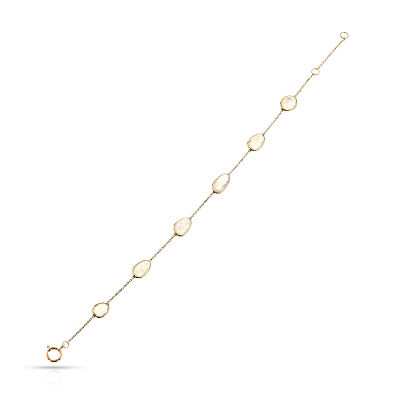 Moonstone Bracelet, 18K