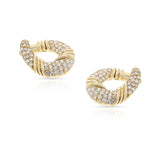Van Cleef & Arpels Gold and Diamond Earrings, 18k