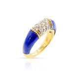 Van Cleef & Arpels Lapis and Diamond Philippine Ring