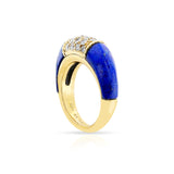 Van Cleef & Arpels Lapis and Diamond Philippine Ring