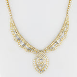 French Van Cleef & Arpels Marquise Center Diamond Necklace