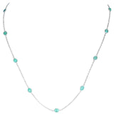 Emerald Cabochon Necklace