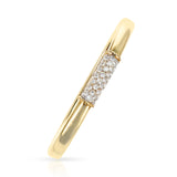 Van Cleef & Arpels Gold and Diamond Bangle, 18k