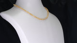 Genuine & Natural Citrine Faceted Beads Necklace