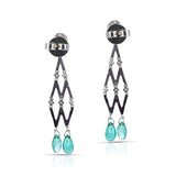Tiffany & Co. Paloma Picasso Diamond and Emerald Chandelier Earrings, 18K