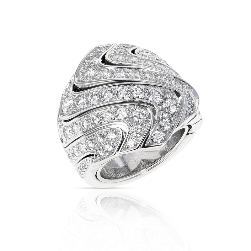Cartier 4 ct. Round Diamond Cocktail Ring, 18K Gold