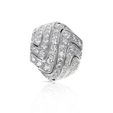 Cartier 4 ct. Round Diamond Cocktail Ring, 18K Gold