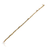 Van Cleef & Arpels 1.83 ct. Rounds and 1.20 ct. Marquise Diamonds 18k Bracelet