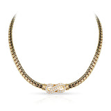 Van Cleef & Arpels Yellow Gold and Diamond Necklace, 18k