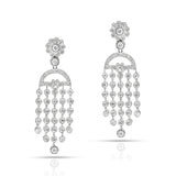 Dangling Diamond Cocktail Earrings, 14k