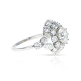 Van Cleef & Arpels GIA Certified 1.86 ct. Center Diamond Ring, Platinum