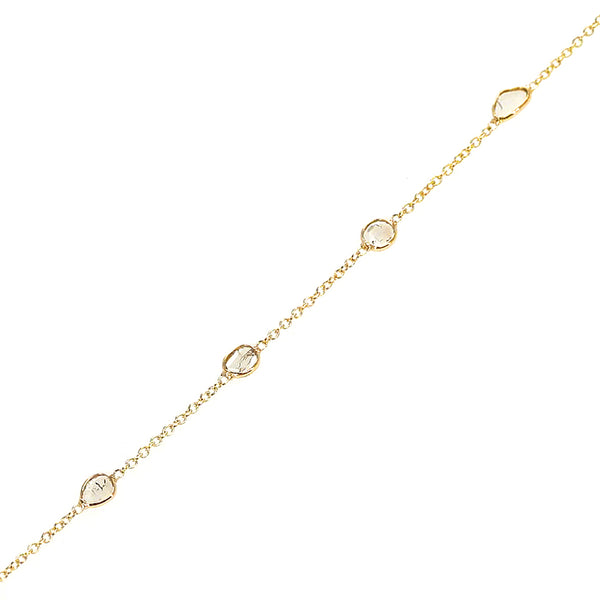 Diamond Slices Bracelet, 18K