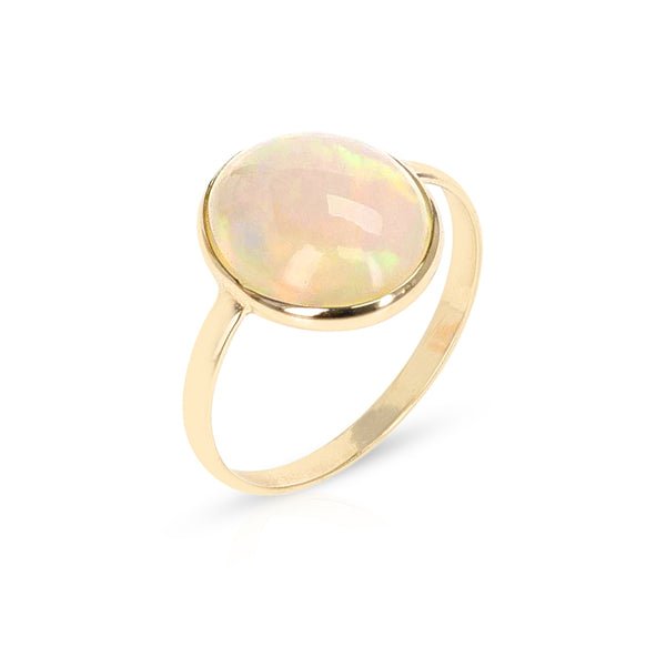 Opal Statement Ring, 18K