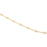 Round Diamond Rose-Cut Necklace, 18k