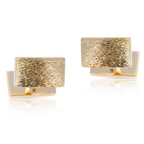 Tiffany & Co. Ruby Cufflinks, 14K Yellow Gold