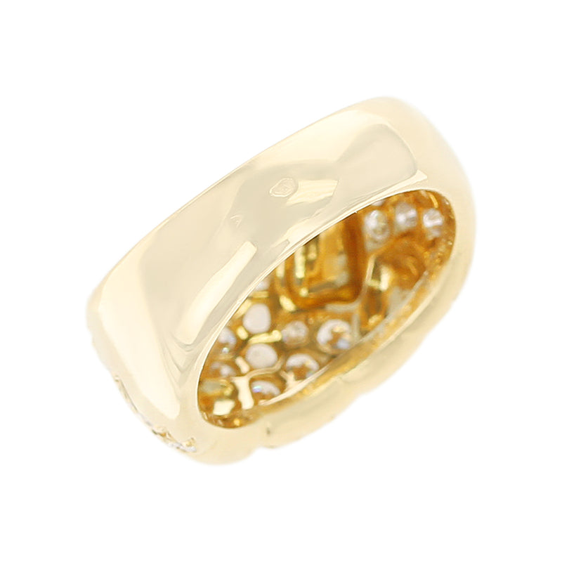 Van Cleef & Arpels Diamond and Gold Design Ring, 18K