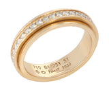 Piaget Anniversary Band with Diamonds, 18 Karat Yellow Gold