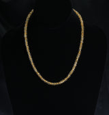 Genuine & Natural Citrine Faceted Beads Necklace